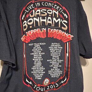 Jason Bonham's led Zeppelin Exper. Concert T-shirt